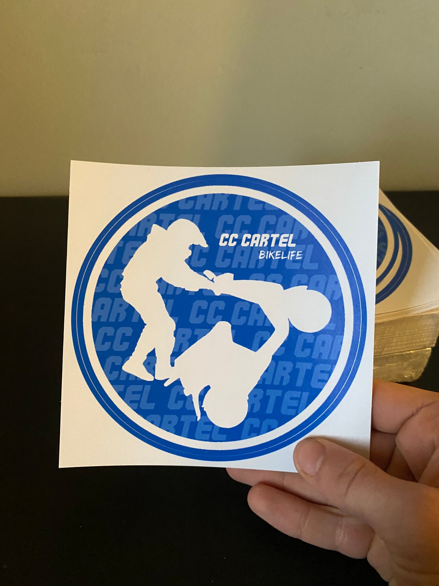 CC Cartel Sticker 1 stuk